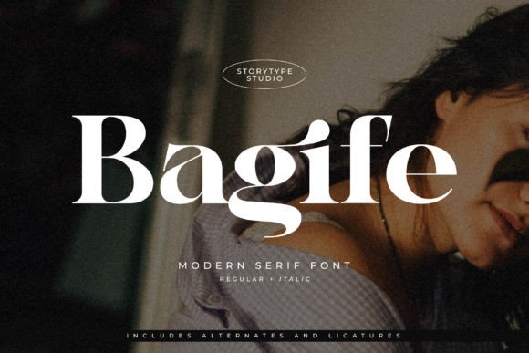 Bagife: A Stylish Serif for Creative Projects