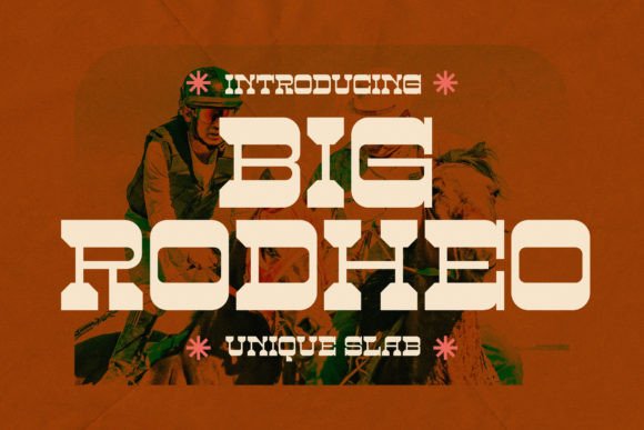 Big Rodheo Serif Font for Handmade Brands