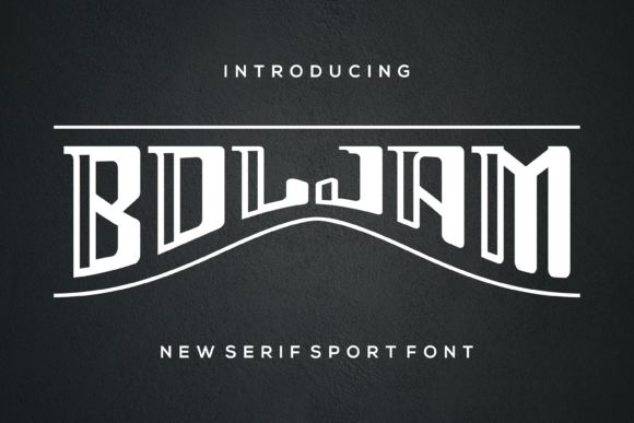 Boljam Font: Modern Slab Serif for Crafters