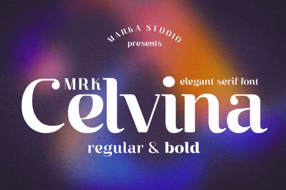 Celvina: A Stylish Serif for Web Design