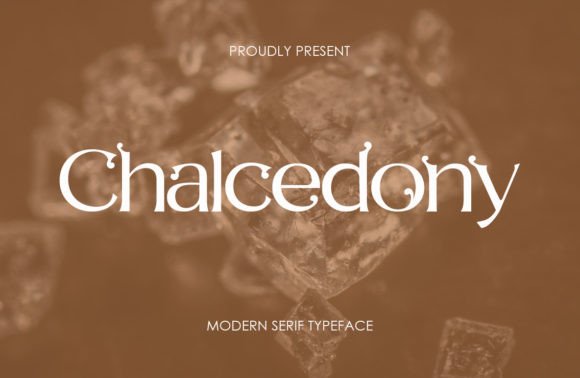 Chalcedony Font for Elegant Craft Projects
