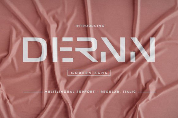 Dernn: A Modern Sans Serif for Web Design