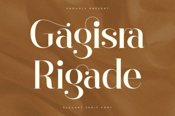 Gagisra Rigade Font for Business