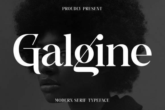 Galgine Typeface: A Luxe Serif for Digital Branding