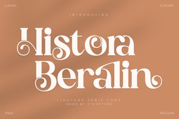 Histora Beralin: A Stylish Serif Font