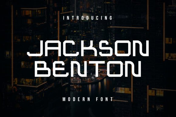 Jackson Benton Font for Creative Makers