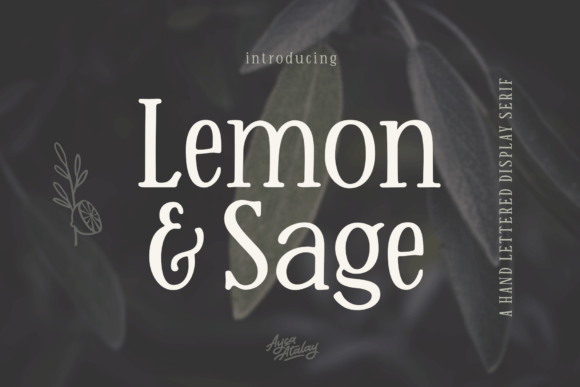 Lemon and Sage Font Review