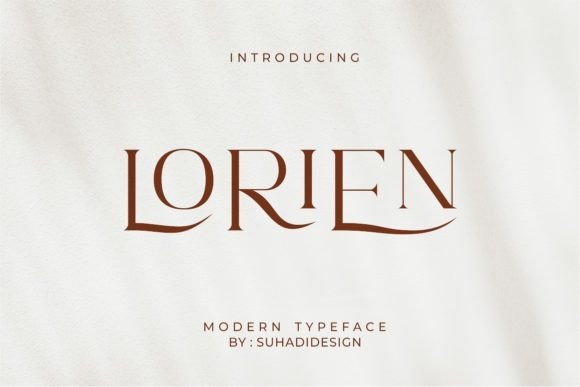 Lorien: A Sophisticated Serif Font