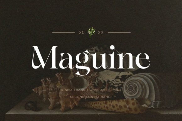 Maguine: A Stylish Serif Font