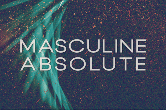 Masculine Absolute: A Clean, Confident Sans Serif Font for Makers