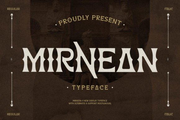 Mirnean: A Serif Font for Elegant Branding