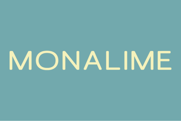 Monalime: A Modern Sans Serif Font That Elevates Handmade Design