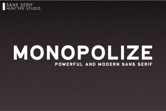 Monopolize: A Sans Serif Font That Anchors Your Editorial Voice