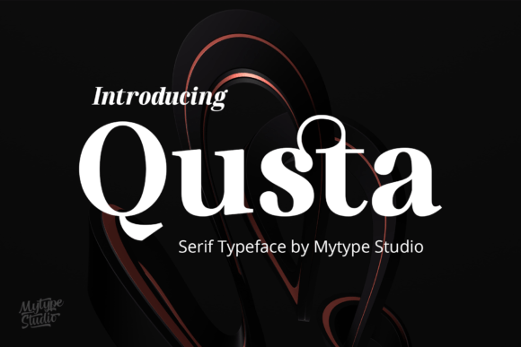 Qusta: A Font for Polished Branding
