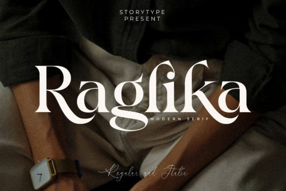 Raglika: Elegant Serif Font for Craft Projects