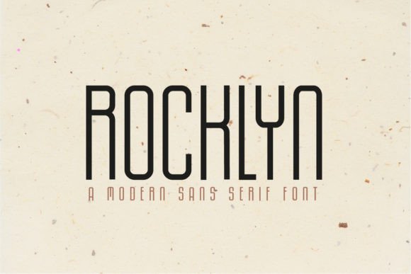 Rocklyn: A Modern Sans Serif for Creative Projects