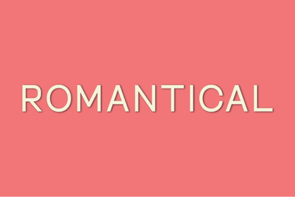 Romantical: A Modern Sans Serif for Web Design
