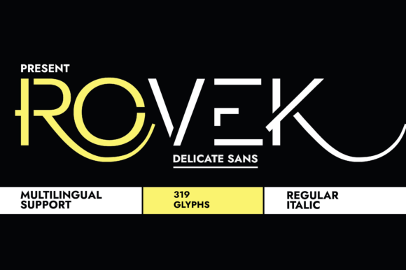 Rovek: A Font for Professional Branding