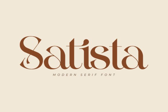 Satista: A Stylish Serif Font for Business
