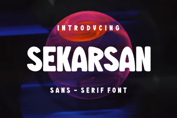 Sekarsan: A Bold Font for Business