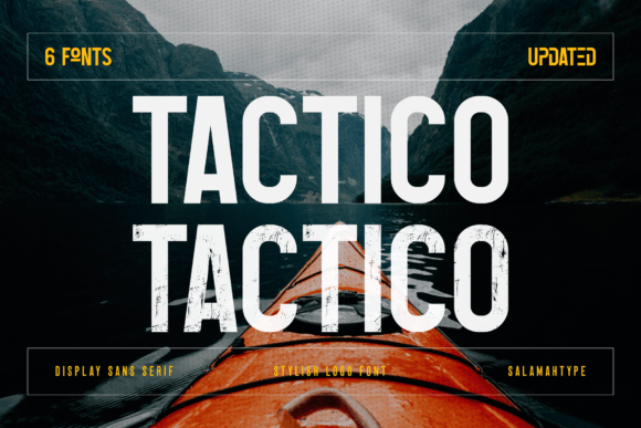 Tactico: A Modern Font for Business Success