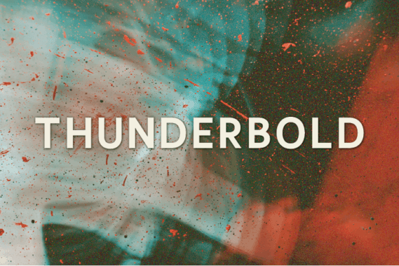 Thunderbold: A Modern Sans Serif for Digital Brand Clarity