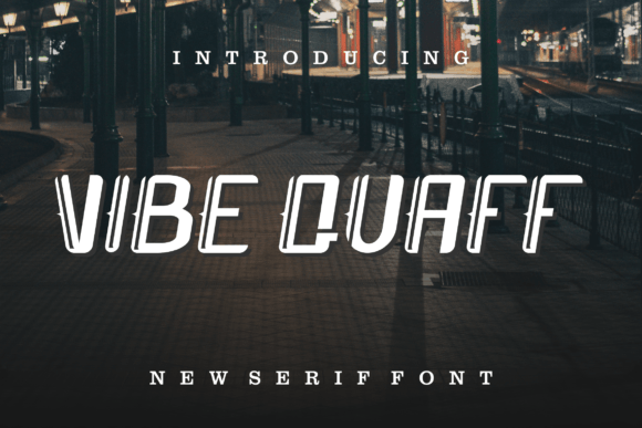 Vibe Quaff: A Modern Serif Font That Elevates Real Small Business Branding